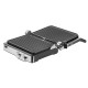 Електрогриль Ardesto GK-2000M, Silver, 2000W, механічне керування, таймер, регулювання температури, змінні пластини