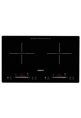 Настільна плита Ardesto ICS-B218, Black, 1800+1300W, 2 конфорки, індукція, таймер