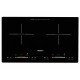 Настільна плита Ardesto ICS-B218, Black, 1800+1300W, 2 конфорки, індукція, таймер