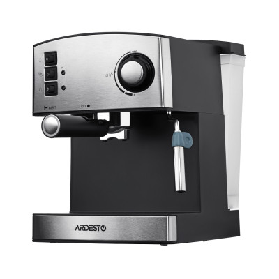 Кавоварка Ardesto YCM-E1600, 850W, еспресо ріжкова, резервуар для води 1.6 л, для 2 чашок