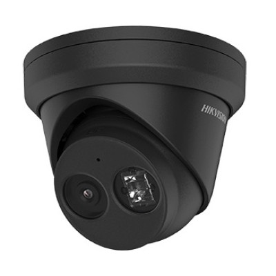 IP камера Hikvision DS-2CD2343G2-IU (2.8 мм), Black, 4 Мп, 1/3" CMOS, 2688х1520, H.265+/MJPEG, день/ніч, ІЧ підсвічування до 30 м, micro SD, RJ45, IP67, PoE, мікрофон, 127х96 мм