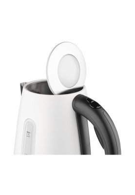 Електрочайник Ardesto EKL-F300W, White, 1.7л, 2150Вт, strix контроль, нерж.сталь