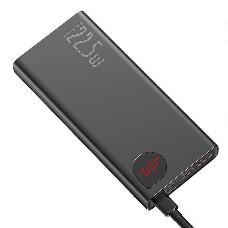 Універсальна мобільна батарея 20000 mAh, Baseus Adaman Metal 20000mAh 22.5W, Black, 2xUSB 12V/5A (PPAD000101)