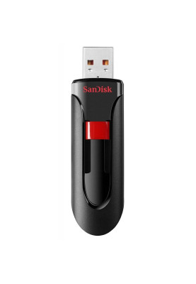 USB Flash Drive 256Gb SanDisk Cruzer Glide, Black/Red (SDCZ60-256G-B35)
