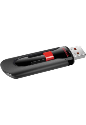 USB Flash Drive 256Gb SanDisk Cruzer Glide, Black/Red (SDCZ60-256G-B35)