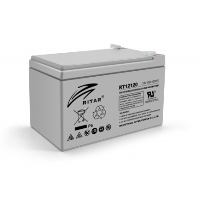 Батарея для ДБЖ 12В 12Ач Ritar RT12120 12V 12.0Ah 151х98х101мм