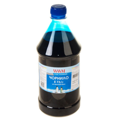 Чорнило WWM Epson Stylus S22, SX125/130/230, T26/27, TX109/119, Cyan, 1000 мл, водорозчинне (E73/C-4)