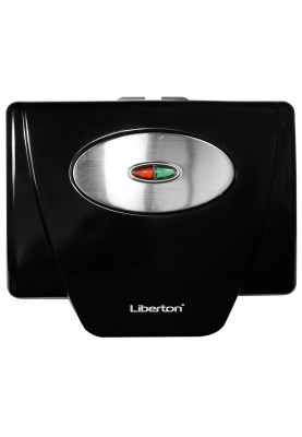 Бутербродниця Liberton LSM-7510, Black/Gray, 750W, пластини трикутні сендвічі 4шт, антипригарне покриття, індикатор готовності