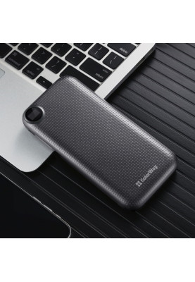 Універсальна мобільна батарея 10000 mAh, ColorWay, Black, 22.5W, Quick Charge 3.0, 2xUSB (Type-C+Micro-USB), LED индикатор, кабель USB <-> Type C (CW-PB100LPI3BK-PDD)