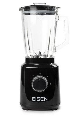 Блендер стаціонарний Eisen ETB-014, Black, 1400W, 2 режими, ємність чаши 1.5 л