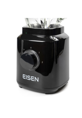Блендер стаціонарний Eisen ETB-014, Black, 1400W, 2 режими, ємність чаши 1.5 л