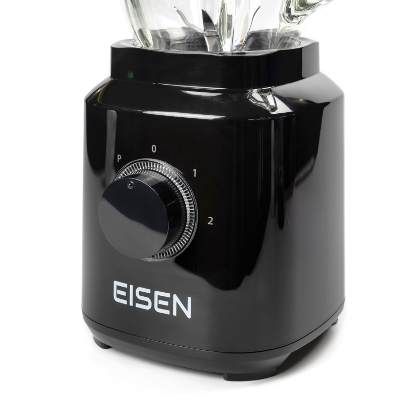 Блендер стаціонарний Eisen ETB-014, Black, 1400W, 2 режими, ємність чаши 1.5 л