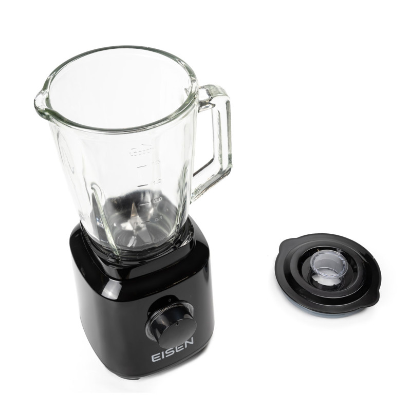 Блендер стаціонарний Eisen ETB-014, Black, 1400W, 2 режими, ємність чаши 1.5 л