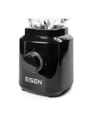 Блендер стаціонарний Eisen ETB-014G, Black, 1400W, 2 режими, ємність чаши 1.5 л, міні-подрібнювач