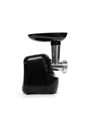 М'ясорубка Eisen EMG-016B, Black, 1600W, продуктивність 1.9 кг/хв, диски для подрібнення 5 мм/7 мм, насадка для ковбасок/«кеббе», реверс, захист від перегріву