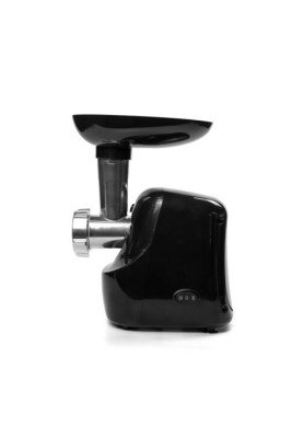 М'ясорубка Eisen EMG-016B, Black, 1600W, продуктивність 1.9 кг/хв, диски для подрібнення 5 мм/7 мм, насадка для ковбасок/«кеббе», реверс, захист від перегріву