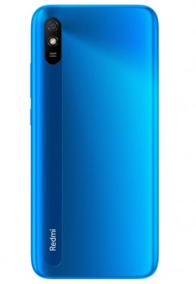 Смартфон Xiaomi Redmi 9A Glacial Blue, 2 Nano-Sim, 6.53" (1600х720) IPS, MediaTek Helio G25 (4x2.0 + 4x1.5 GHz), RAM 2GB, ROM 32GB, MicroSD (Max 256GB), GPS, Wi-Fi, BT, LTE, 2 Cam (13Mp+5Mp), Li-Ion 5000mAh, Android 10.0