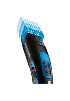 Тример Sencor SHP4502BL, Black/Blue, робота від акумулятора/мережі, 2 насадки, щіточка для чищення, мастило