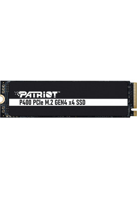 Твердотільний накопичувач M.2 512Gb, Patriot P400, PCI-E 4.0 x4, 3D TLC, 5000/3300 MB/s (P400P512GM28H)