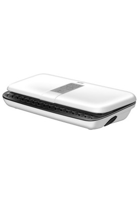 Вакуумний пакувальник MPM MPZ-01, White, 110W, електронне керування, функція запаювання та вакуумування, максимальна ширина запаювання 29см, у комплекті 10 пакетів 25х30см
