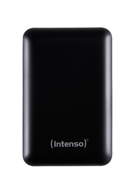 Універсальна мобільна батарея 10000 mAh, Intenso XC10000, Black, 1xUSB, 1xUSB Type-C, вбудований кабель Type-C (7314530)