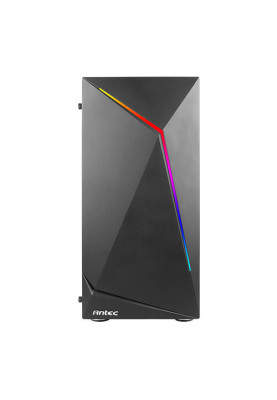 Корпус Antec NX300 Black, Mid Tower, без БЖ, для ATX/Micro ATX/Mini ITX, бічна панель із загартованого скла, 1x120 мм ARGB Fan (0-761345-81030-2)