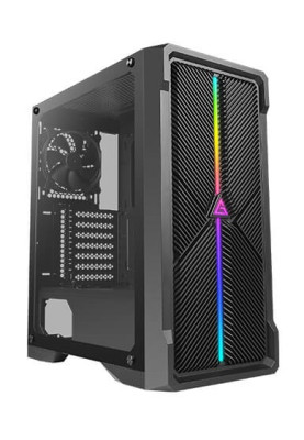 Корпус Antec NX420 Black, Mid Tower, без БЖ, для ATX/Micro ATX/Mini ITX, бічна панель із загартованого скла, 1x120 мм Fan (0-761345-81046-3)
