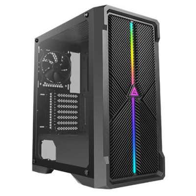 Корпус Antec NX420 Black, Mid Tower, без БЖ, для ATX/Micro ATX/Mini ITX, бічна панель із загартованого скла, 1x120 мм Fan (0-761345-81046-3)