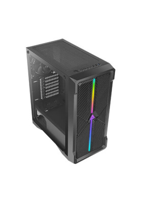 Корпус Antec NX420 Black, Mid Tower, без БЖ, для ATX/Micro ATX/Mini ITX, бічна панель із загартованого скла, 1x120 мм Fan (0-761345-81046-3)