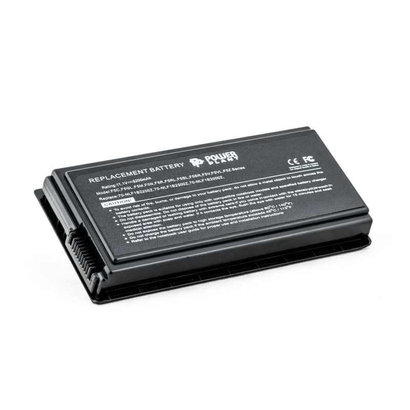 Акумулятор для ноутбука Asus F5 (A32-F5, AS5010LH), 11.1V, 5200mAh, PowerPlant (NB00000015)