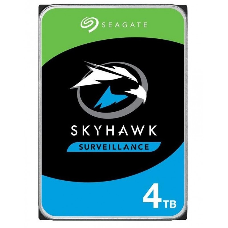 Жорсткий диск 3.5" 4Tb Seagate SkyHawk, SATA3, 256Mb, 5900 rpm (ST4000VX016)