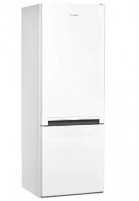 Холодильник Indesit LI6 S1E W, White, двокамерний, загальний корисний об'єм 272L, корисний об'єм 197L/75L, керування електронне, клас енергоспоживання А+, 158.8х59.5х65.5 см