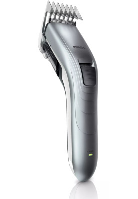 Машинка для стрижки Philips QC5130/15, Silver, живлення акумулятор, 1 насадка, 11 установок довжини