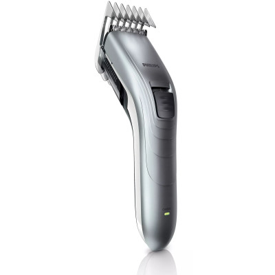 Машинка для стрижки Philips QC5130/15, Silver, живлення акумулятор, 1 насадка, 11 установок довжини