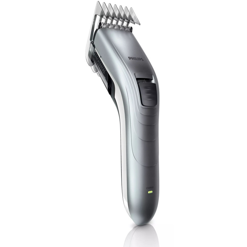 Машинка для стрижки Philips QC5130/15, Silver, живлення акумулятор, 1 насадка, 11 установок довжини