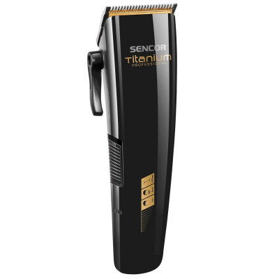 Машинка для стрижки Sencor SHP8400BK, Black, 8 насадок, довжина стрижки 3-25 мм, робота мережа/акумулятор, дорожній пластмасовий футляр