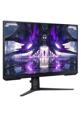 Монітор 27" Samsung Odyssey G3, Black, WLED, VA, 1920x1080 (16:9), 1 мс, 144 Гц, 250 кд/м², 3000:1, 178°/178°, HDMI/DP, VESA 100x100 мм, FreeSync Premium (LS27AG300NIXCI)