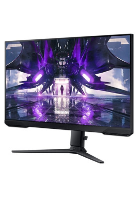 Монітор 27" Samsung Odyssey G3, Black, WLED, VA, 1920x1080 (16:9), 1 мс, 144 Гц, 250 кд/м², 3000:1, 178°/178°, HDMI/DP, VESA 100x100 мм, FreeSync Premium (LS27AG300NIXCI)
