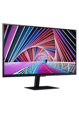 Монітор 27" Samsung S27A700, Black, WLED, IPS, 3840x2160 (16:9), 5 мс, 60 Гц, 300 кд/м², 1000:1, HDR10, 178°/178°, HDMI/DP, VESA 100x100 мм (LS27A700NWIXCI)