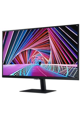 Монітор 27" Samsung S27A700, Black, WLED, IPS, 3840x2160 (16:9), 5 мс, 60 Гц, 300 кд/м², 1000:1, HDR10, 178°/178°, HDMI/DP, VESA 100x100 мм (LS27A700NWIXCI)