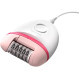 Епілятор Philips BRE235/00 Satinelle Essential, White/Pink, суха епіляція, 2 швидкості, робота від мережі