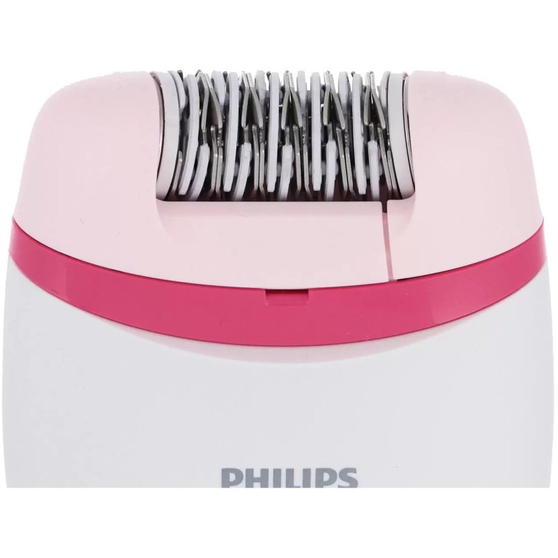 Епілятор Philips BRE235/00 Satinelle Essential, White/Pink, суха епіляція, 2 швидкості, робота від мережі