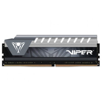 Пам'ять 32Gb DDR4, 2666 MHz, Patriot Viper Elite, Gray, 16-17-17-36, 1.2V, з радіатором (PVE432G266C6GY)