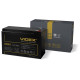 Батарея для ДБЖ 12В 9Ач Videx 6FM9, Black, 12V, 150x65x95 мм