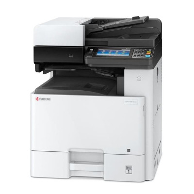 БФП лазерний кольоровий A3 Kyocera Ecosys M8130cidn, Grey/Black, 1200x1200 dpi, дуплекс, до 30/15 стр/хв, кольоровий сенсорний РК-екран 7", USB/Lan, картриджі TK-8115 (1102P33NL0)