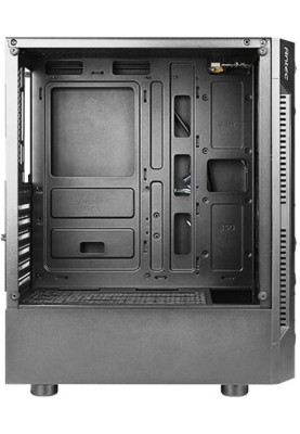 Корпус Antec NX260 Black, Mid Tower, без БЖ, для ATX/Micro ATX/Mini ITX, бічна панель із загартованого скла, 3x120 мм ARGB Fan (0-761345-81029-6)
