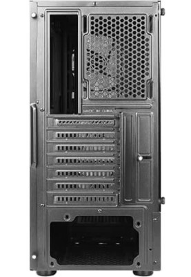 Корпус Antec NX260 Black, Mid Tower, без БЖ, для ATX/Micro ATX/Mini ITX, бічна панель із загартованого скла, 3x120 мм ARGB Fan (0-761345-81029-6)