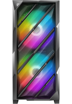 Корпус Antec NX700 Black, Mid Tower, без БЖ, для ATX/Micro ATX/Mini ITX, бічна панель із загартованого скла 4 мм, 2x185 мм ARGB Fan, 1x120 мм ARGB Fan (0-761345-81072-2)