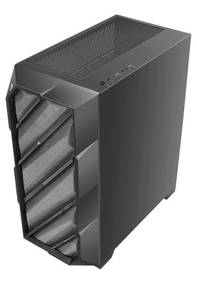 Корпус Antec NX700 Black, Mid Tower, без БЖ, для ATX/Micro ATX/Mini ITX, бічна панель із загартованого скла 4 мм, 2x185 мм ARGB Fan, 1x120 мм ARGB Fan (0-761345-81072-2)