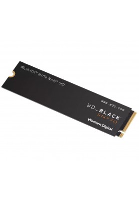 Твердотільний накопичувач M.2 500Gb, Western Digital Black SN770, PCI-E 4.0 x4, 3D TLC, 5000/4000 MB/s (WDS500G3X0E)